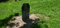 Gravestone at oak hill cemetery in Bartow Florida