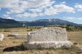 Gravestone on tableland Dugo Polje