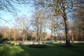 Gravestones and statues on the military field of honour at the Grebberberg in the Netherlands, where lof of solders felt in 5 days