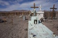 Graveyard in the Atacama Desert of Chile