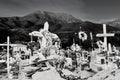 Graveyard in the Atacama Desert Royalty Free Stock Photo