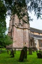 Graveyard in Castle Combe Royalty Free Stock Photo