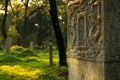 Graveyard of Chinese scholars Royalty Free Stock Photo