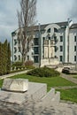 The commemorative monument dedicated to the fallen people from the 1989 Romanian revolution 