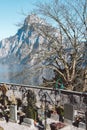 Graveyard in Salzkammergut Royalty Free Stock Photo