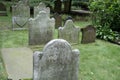 The Graveyard by Trinity Church, Manhattan Royalty Free Stock Photo