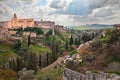 Gravina in Puglia, Bari, Italy: landscape of the the deep ravine