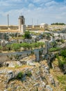 Gravina in Puglia on a sunny summer day, province of Bari, Apulia, southern Italy. Royalty Free Stock Photo