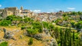 Gravina in Puglia on a sunny summer day, province of Bari, Apulia, southern Italy. Royalty Free Stock Photo