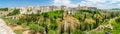 Panoramic sight of Gravina in Puglia on a sunny summer day, province of Bari, Puglia Apulia, southern Italy. Royalty Free Stock Photo