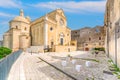 Cathedral of Gravina in Puglia, province of Bari, Apulia, southern Italy. Royalty Free Stock Photo