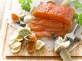 Gravlax Royalty Free Stock Photo