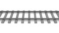 Gray 3d rails horizontal