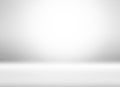 Gray abstract background blurred. empty white light gradient studio room. used for background and display or montage product Royalty Free Stock Photo
