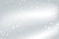 Gray abstract background. white light and snowflakes bokeh winter for Christmas new year blurred beautiful shiny lights Royalty Free Stock Photo