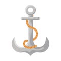 gray anchor design