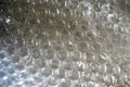 gray background with bubble wrap texture Royalty Free Stock Photo