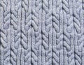 Gray background knitted fabric