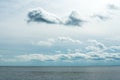 Gray Baltic sea. Royalty Free Stock Photo