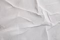 Gray beige crumpled craft paper blank texture background