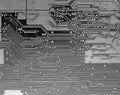 Gray and Black circuit board Royalty Free Stock Photo