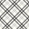 Gray black white pixel check plaid seamless pattern. Vector illustration. Royalty Free Stock Photo