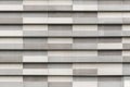 Gray block decorated on modern building. Abstract texture background Royalty Free Stock Photo