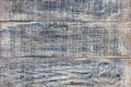 Gray blue denim effect paint Old wood planks painted shabby background texture Royalty Free Stock Photo