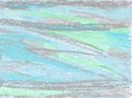 Gray blue green gradient, pastel crayons abstract texture background for your design