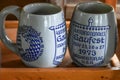 Vintage Mugs from International Gaufest from 1973