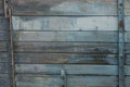 Gray blue wooden texture from old shabby planks in the wall Royalty Free Stock Photo