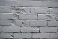 Gray brick wall