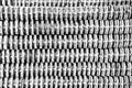 Gray brick wall pattern surface texture. Close-up of interior material in black and white color for design decoration background Royalty Free Stock Photo