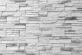 Gray brick wall or rear wall for interior or exterior design. Royalty Free Stock Photo