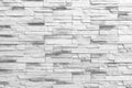 Gray brick wall or rear wall for interior or exterior to your design. Royalty Free Stock Photo