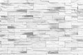 Gray brick wall or rear wall for interior or exterior to your design. Royalty Free Stock Photo