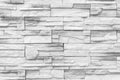 Gray brick wall or rear wall for interior or exterior to your design. Royalty Free Stock Photo