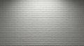 Gray Brick Wall Texture with Spotlight Effect for Backgrounds Royalty Free Stock Photo