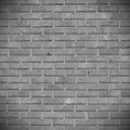 The gray brick wall. Vector Illustration