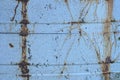 Gray brown metal texture from old rusty iron wall Royalty Free Stock Photo