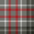 Gray check plaid pixel seamless pattern Royalty Free Stock Photo