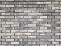 Gray clinker bricks pattern close up Royalty Free Stock Photo