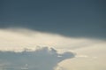 gray cloud on sky in evening