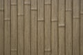 The gray color Bamboo wall with vertical pattern background Royalty Free Stock Photo