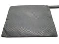 Gray color portable pouch with zipper