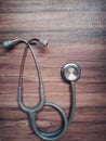 Gray color stethoscope, Indonesia - February 2023