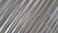 Gray color striped texture on iron, gray striped background Royalty Free Stock Photo
