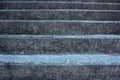 Gray concrete stairs Royalty Free Stock Photo