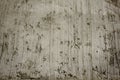 A gray concrete wall with deep scratches and stains of dirt. texture of concrete Royalty Free Stock Photo