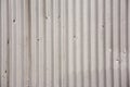 Gray Corrugated Metal Background Texture Royalty Free Stock Photo